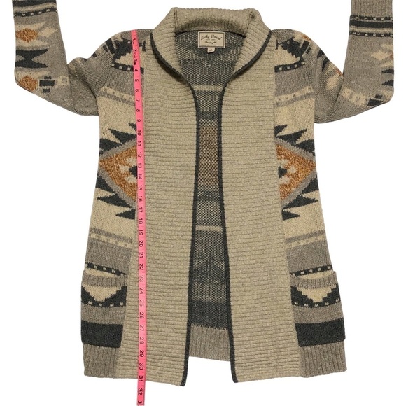 Lucky Brand Open Cardigan - Picture 9 of 10
